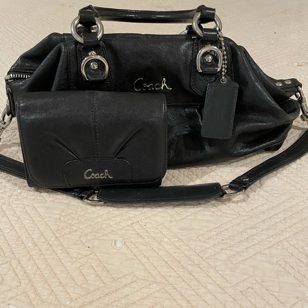 Coach Leather Bag & Wallet